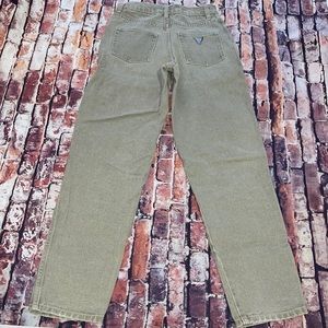 Guess Vintage Tan/Green Jeans